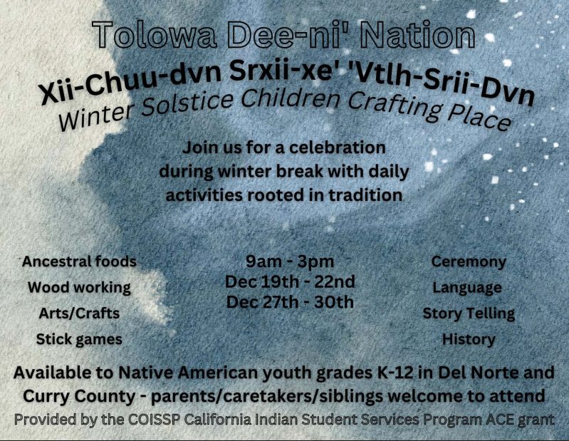 Winter Solstice Children Crafting Place