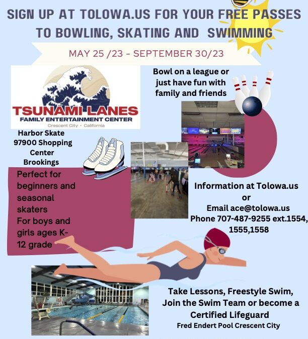Summer Fun – Bowling, Skating and Swimming